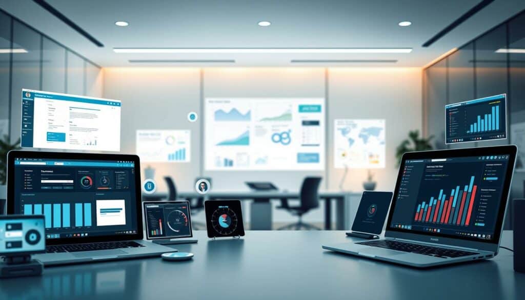 A detailed comparison of digital tax assistance tools, showcasing their features and capabilities. In the foreground, various software icons and interfaces are meticulously rendered, highlighting the user experience and functionality. In the middle ground, abstract data visualizations and infographics convey the analytical power of these digital solutions. The background features a sophisticated, minimalist office setting with clean lines and muted tones, creating a professional and authoritative atmosphere. The lighting is soft and even, emphasizing the digital nature of the subject matter. The overall composition is balanced and visually striking, capturing the essence of modern tax preparation in the digital age. A detailed comparison of digital tax assistance tools, showcasing their features and capabilities. In the foreground, various software icons and interfaces are meticulously rendered, highlighting the user experience and functionality. In the middle ground, abstract data visualizations and infographics convey the analytical power of these digital solutions. The background features a sophisticated, minimalist office setting with clean lines and muted tones, creating a professional and authoritative atmosphere. The lighting is soft and even, emphasizing the digital nature of the subject matter. The overall composition is balanced and visually striking, capturing the essence of modern tax preparation in the digital age.