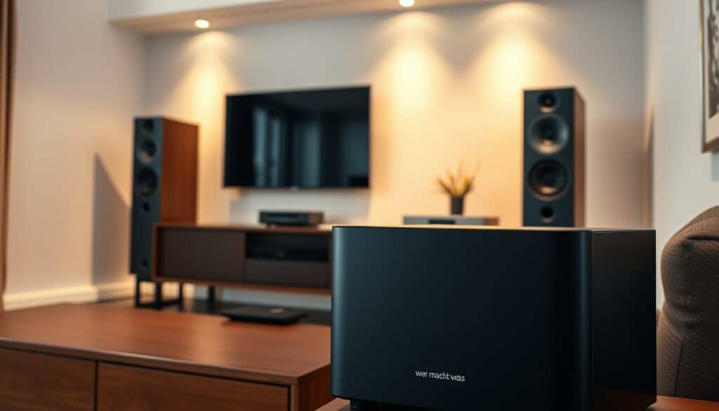 Bassmanagement mit Subwoofer