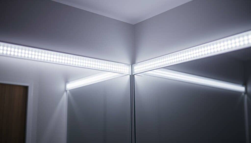 Ein Bild von LED-Streifen für Badezimmerspiegel Ein Bild von LED-Streifen für Badezimmerspiegel