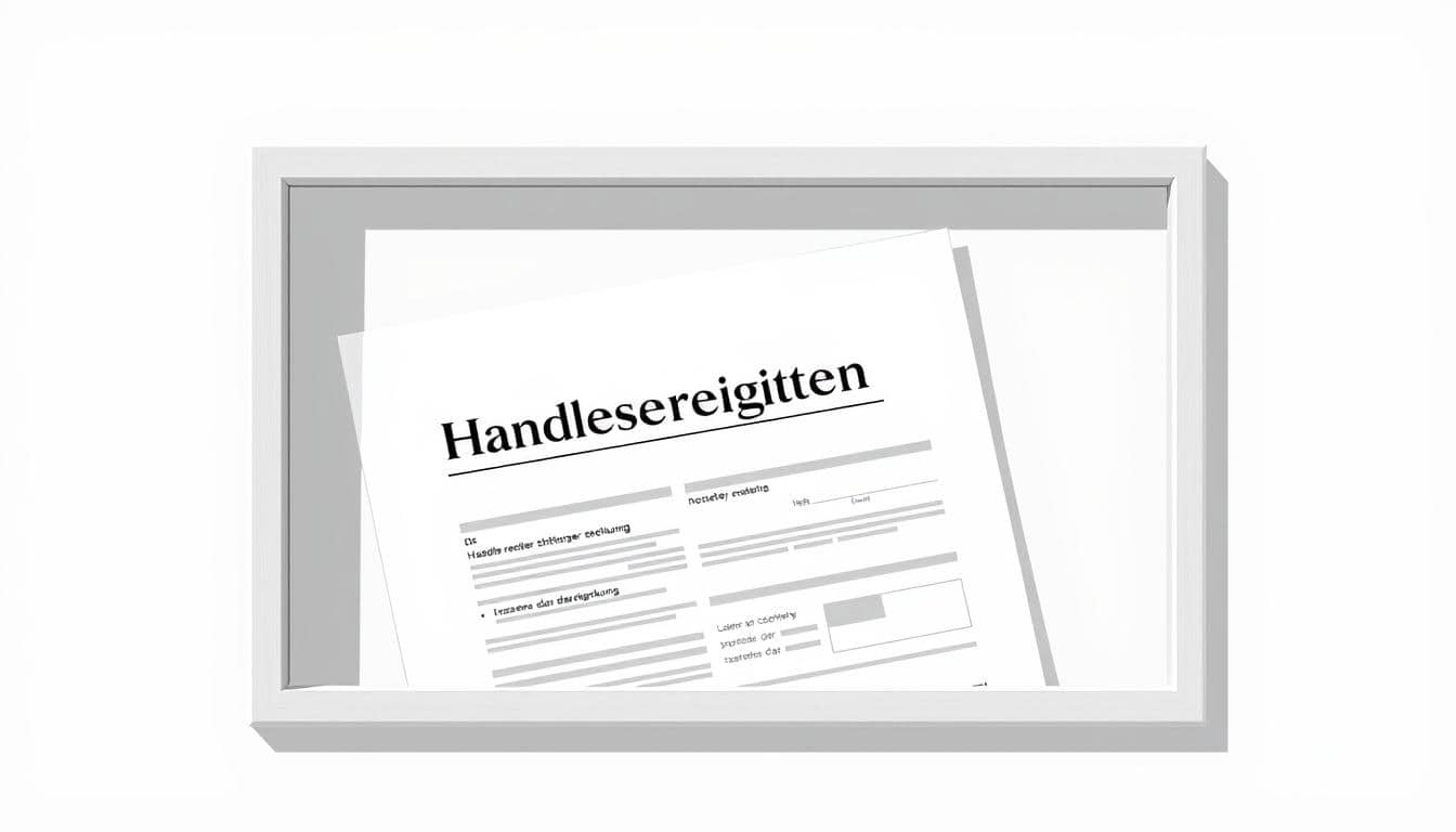 Eintragung ins Handelsregister