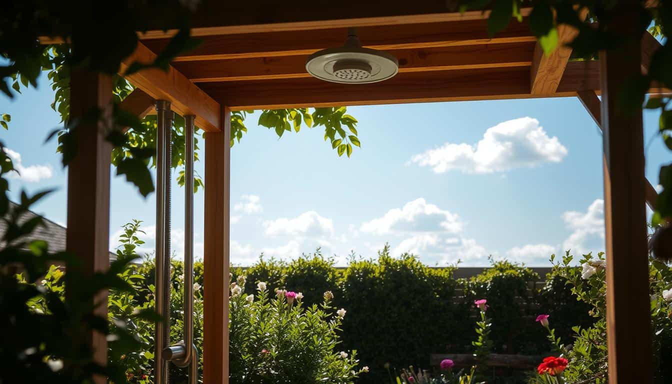 DIY-Gartendusche bauen – erfrischend und einfach