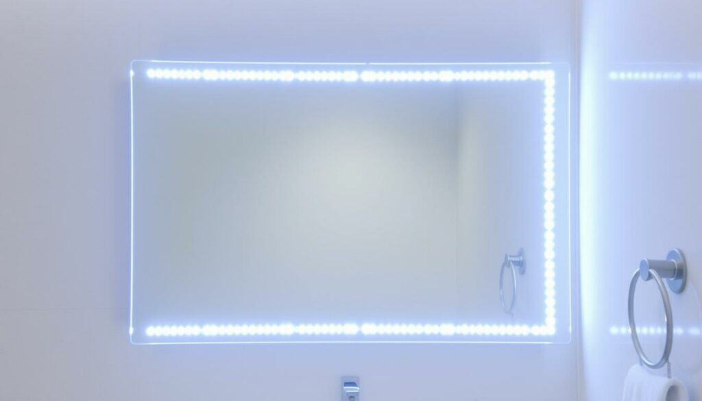 Generiere ein Bild von LED-Streifen für Badezimmerspiegel Generiere ein Bild von LED-Streifen für Badezimmerspiegel