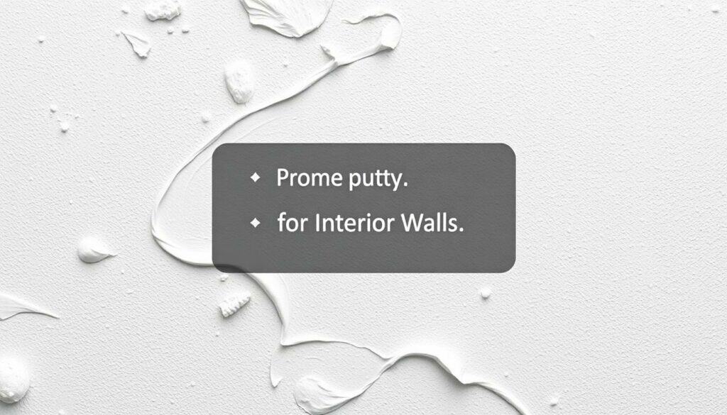 Image generation prompt for "Putz für Innenwände"