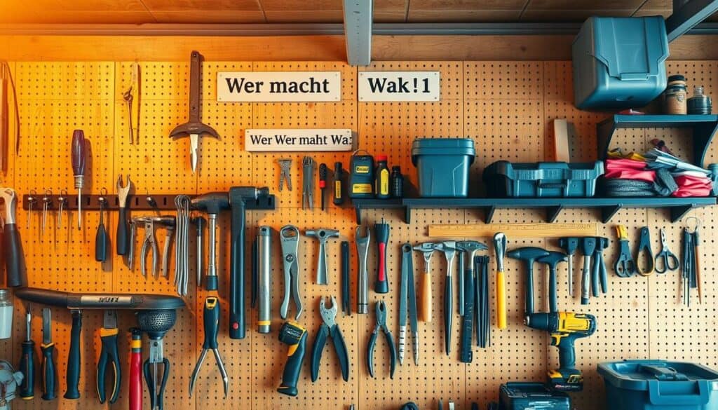 Materialien für Werkstattorganisation Materialien für Werkstattorganisation