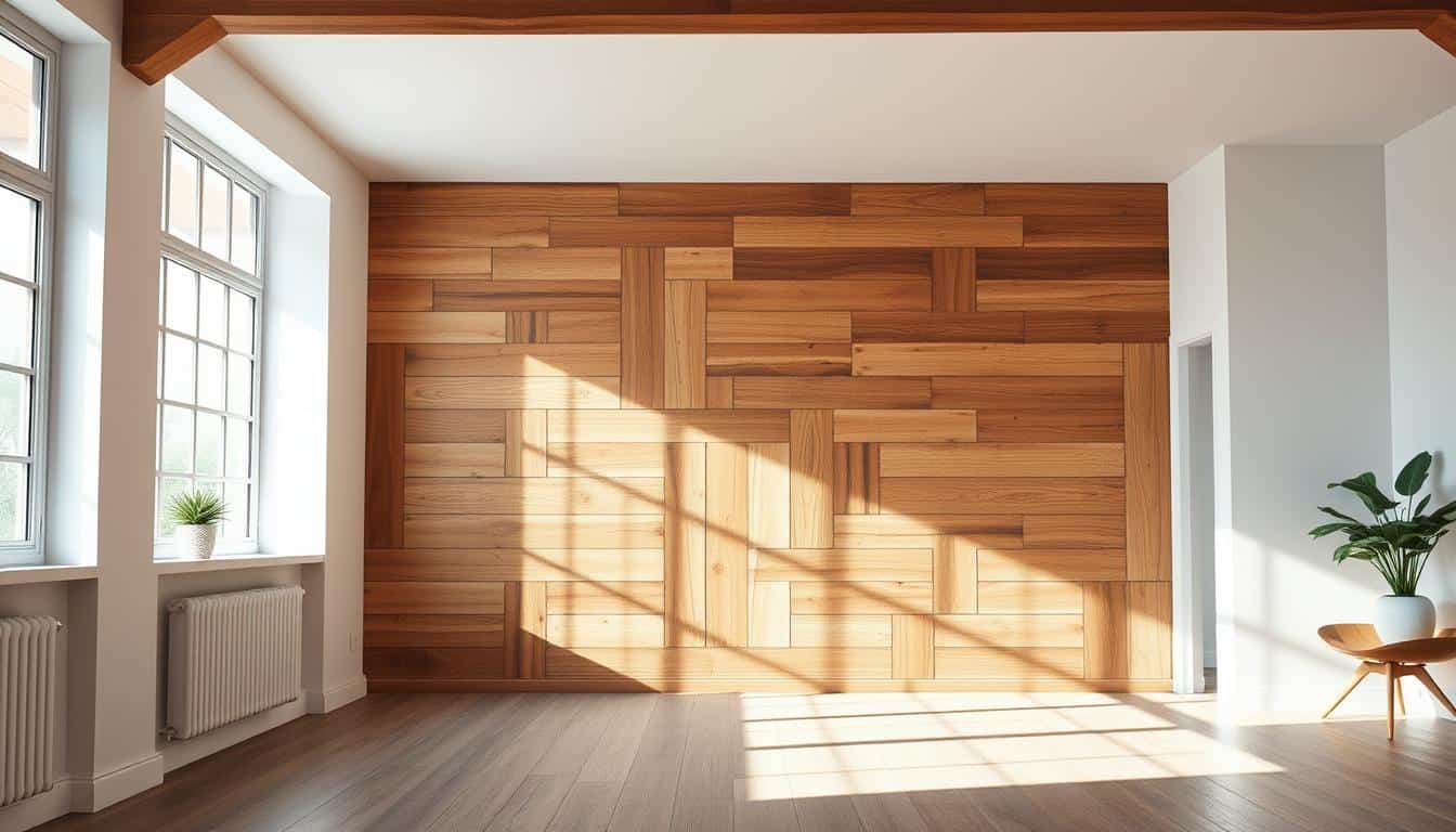 DIY-Wandpaneele aus Holz – rustikal & modern kombinieren