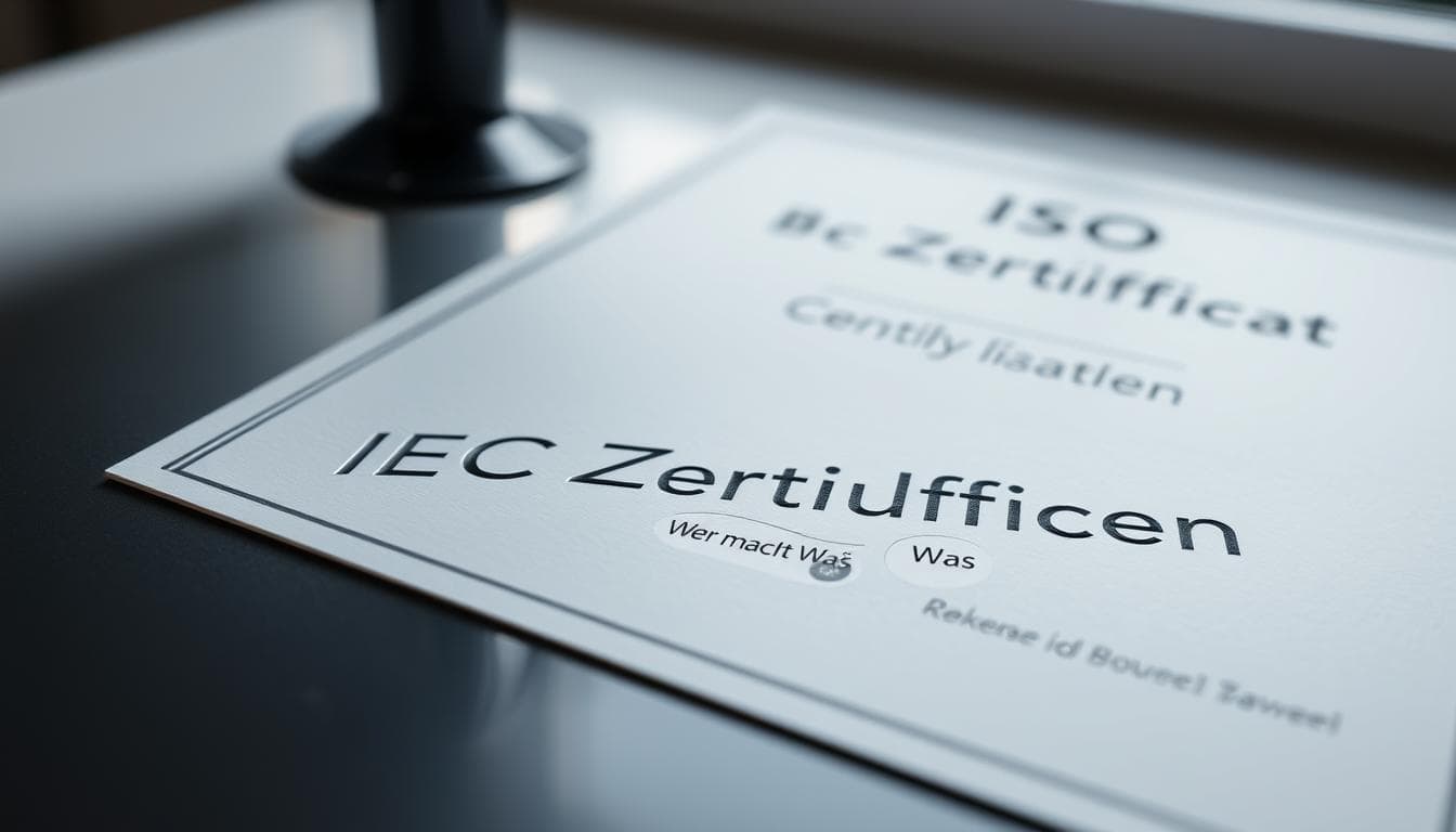 IEC ISO Zertifizierung: Expertenwissen für Unternehmen