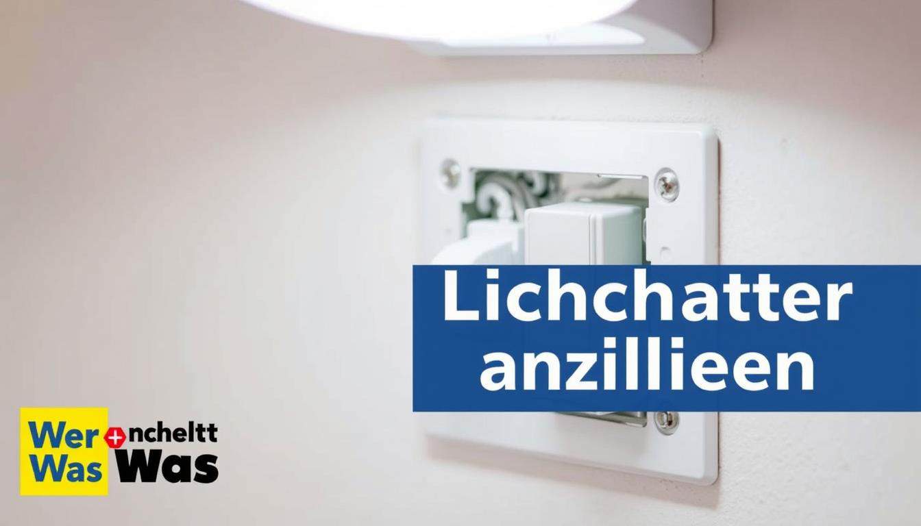 Lichtschalter anschließen: Schritt-für-Schritt Anleitung