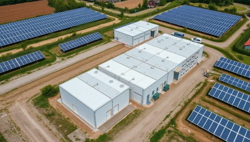 Batteriespeicher-Großprojekt in Deutschland
