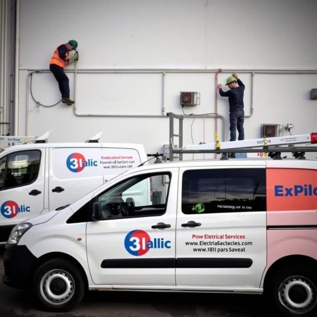 Elektro Reddo GmbH in Weisswasser bei einem Kundeneinsatz