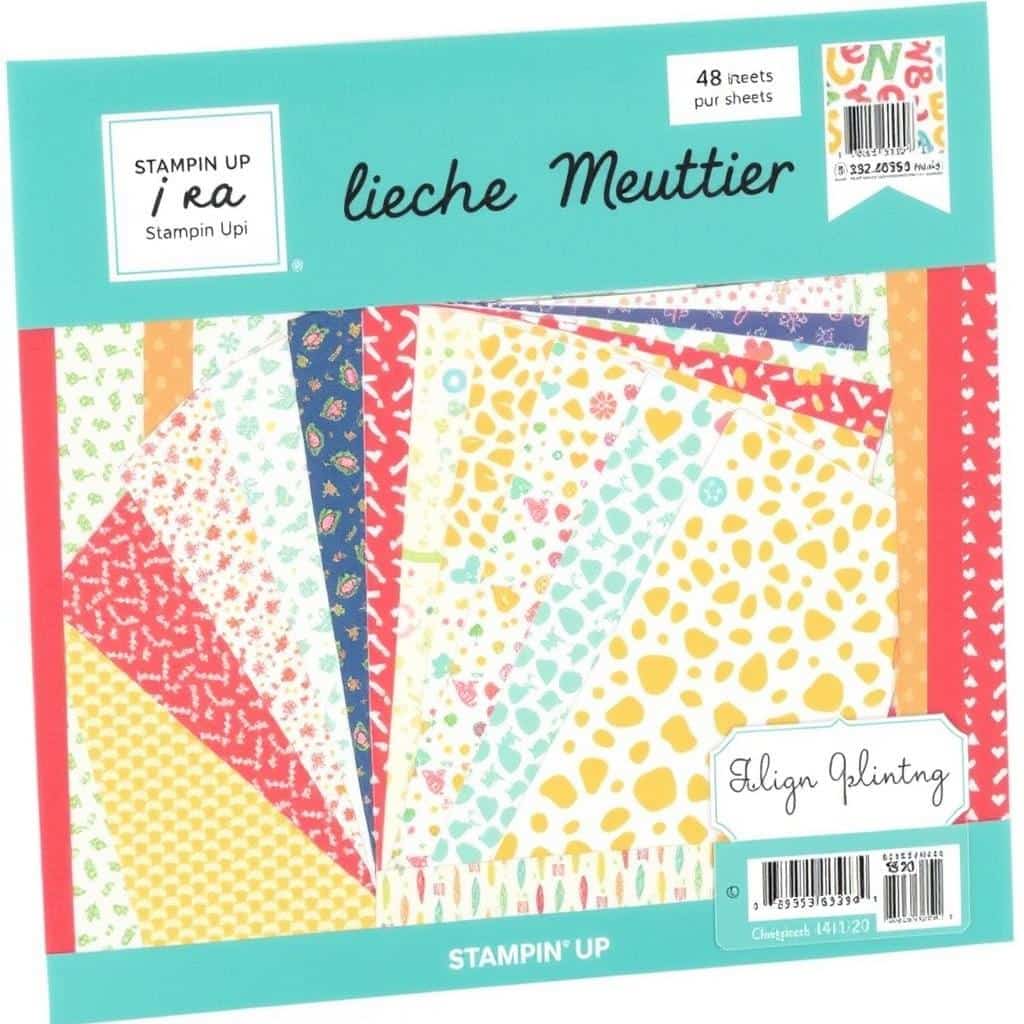 Stampin Up Designerpapier 'Fröhliche Muster' 48 Bögen
