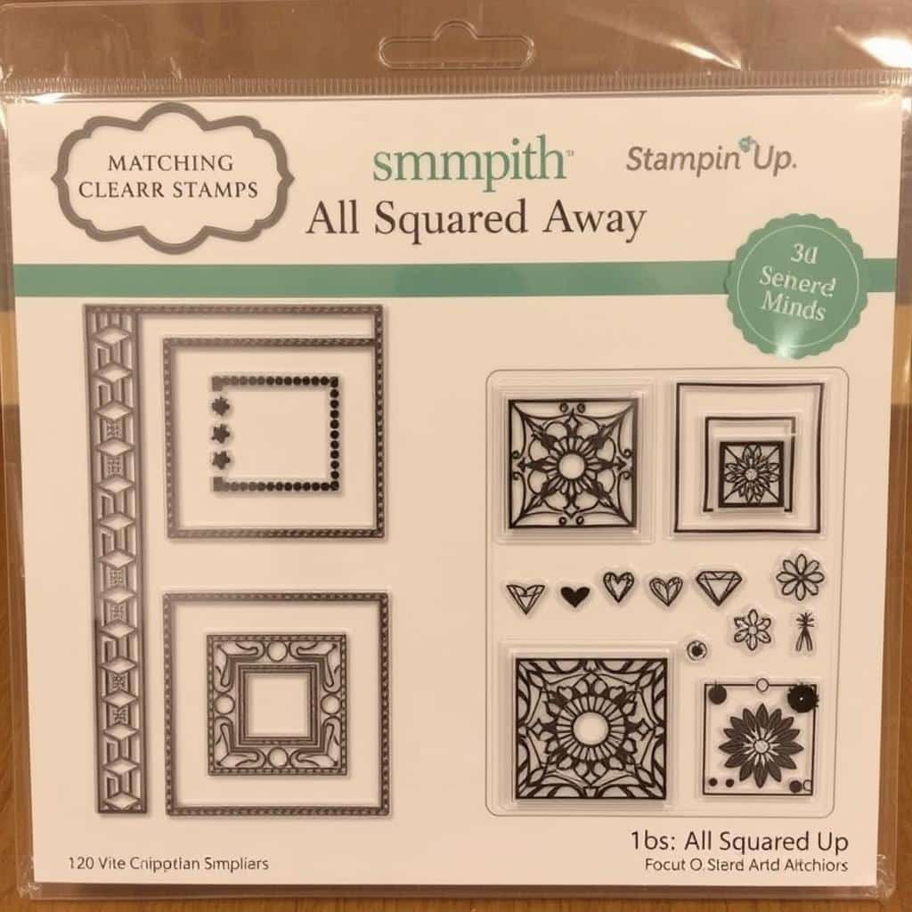 Stampin Up Stanzformen 'All Squared Away' mit Stempelset