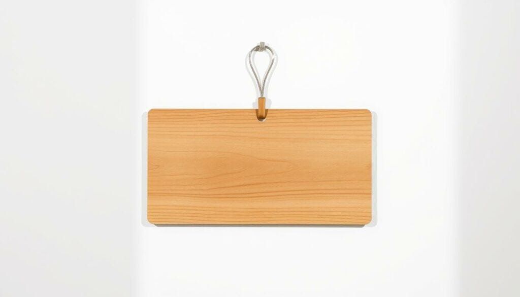 A neatly arranged wooden strip, its smooth surface meticulously crafted, rests against a plain, light-colored background. The strip is intended to serve as a hanger for a photo calendar, with a subtle yet elegant design that complements the calendar's aesthetic. The lighting is soft and natural, casting gentle shadows that add depth and dimension to the scene. The camera angle is positioned to showcase the strip's slender profile, emphasizing its simplicity and versatility as a calendar accessory. The overall mood is one of understated sophistication, inviting the viewer to imagine how this wooden strip could elevate the presentation of their personalized photo calendar.