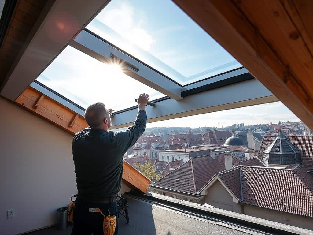 Dachfenstereinbau durch Dachdecker in München