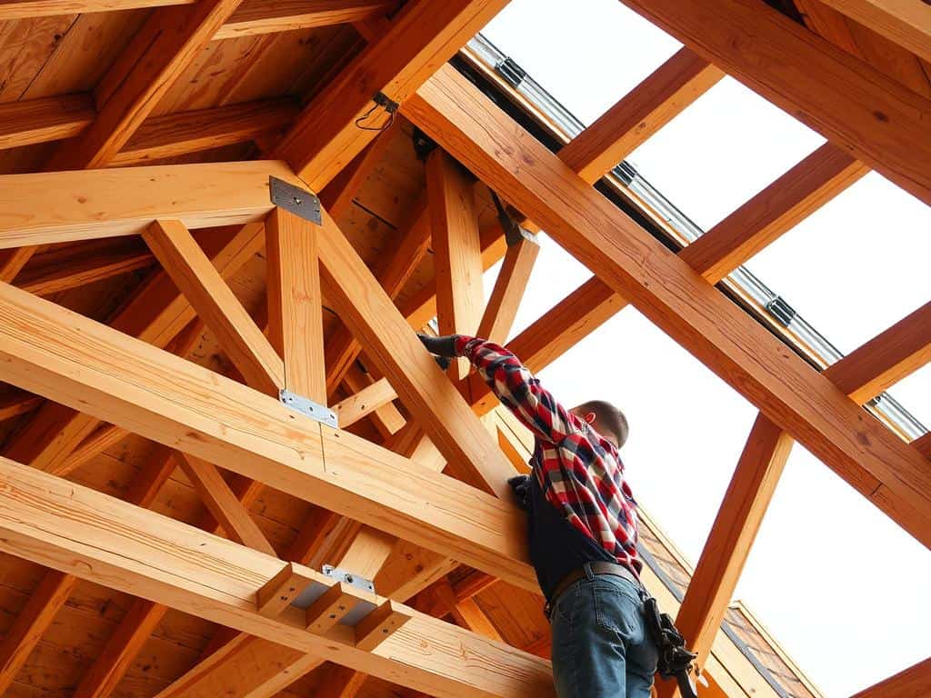 Dachstuhl Reparatur durch Münchner Dachdecker