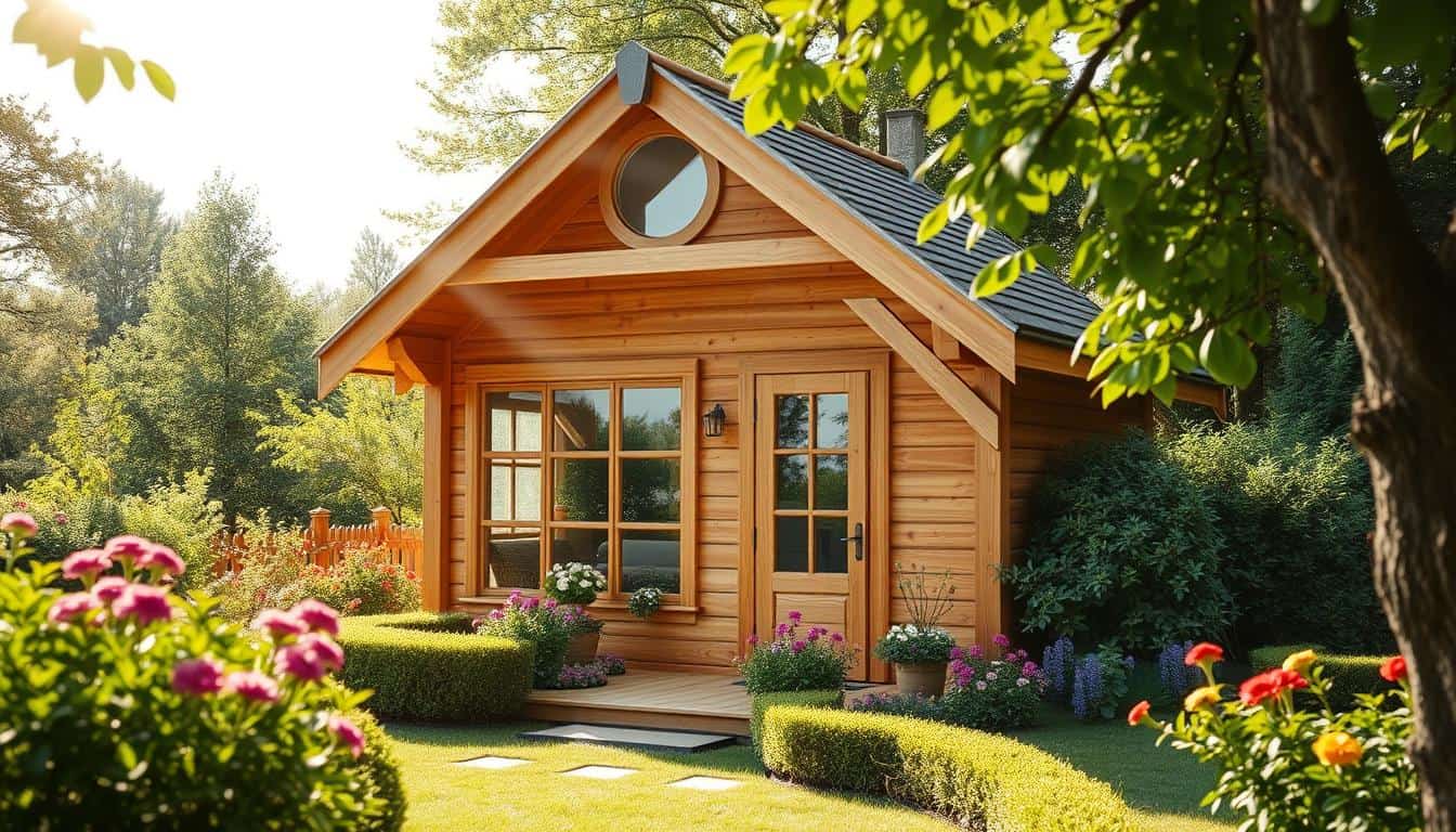 Holz Gartenhäuser selbst gemacht