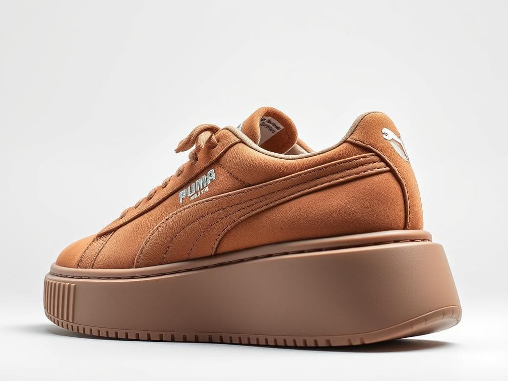 Puma Suede Mayu Damenschuh mit überdimensionierter Sohle und Wildleder-Obermaterial