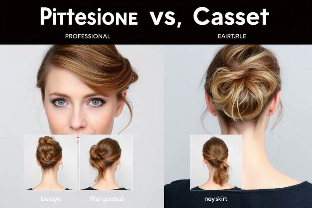 Verschiedene Frisuren für Bewerbungsfotos und ihre Wirkung