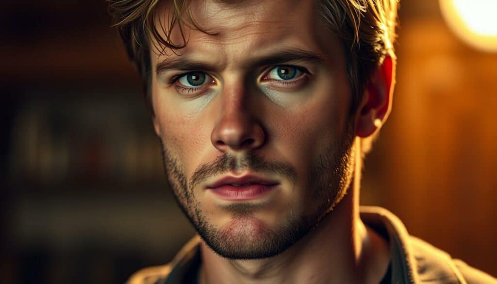 A close-up portrait of Luke Hemsworth, the Australian actor, set against a warm, cinematic backdrop. His chiseled features and piercing gaze command attention, conveying a sense of depth and intensity. The lighting is soft and directional, highlighting the contours of his face and creating a sense of drama. The background is blurred, placing the focus squarely on Hemsworth's captivating presence. The overall composition and mood suggest a thoughtful, introspective tone, reflecting the various roles and projects that have defined his impressive filmography. A close-up portrait of Luke Hemsworth, the Australian actor, set against a warm, cinematic backdrop. His chiseled features and piercing gaze command attention, conveying a sense of depth and intensity. The lighting is soft and directional, highlighting the contours of his face and creating a sense of drama. The background is blurred, placing the focus squarely on Hemsworth's captivating presence. The overall composition and mood suggest a thoughtful, introspective tone, reflecting the various roles and projects that have defined his impressive filmography.