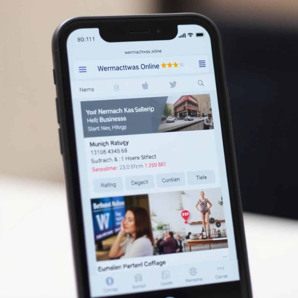 Mobile Ansicht des Firmenverzeichnis München