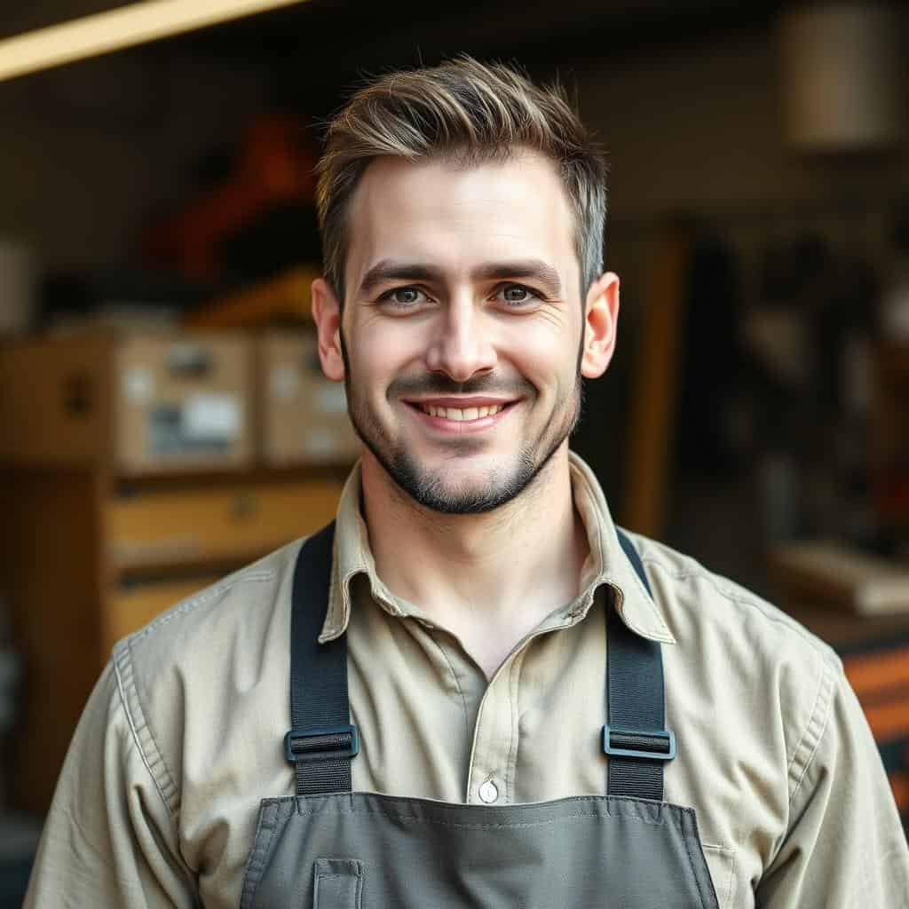 Porträt eines Wiener Handwerkers, der von seinem Eintrag bei wermachtwas.online profitiert