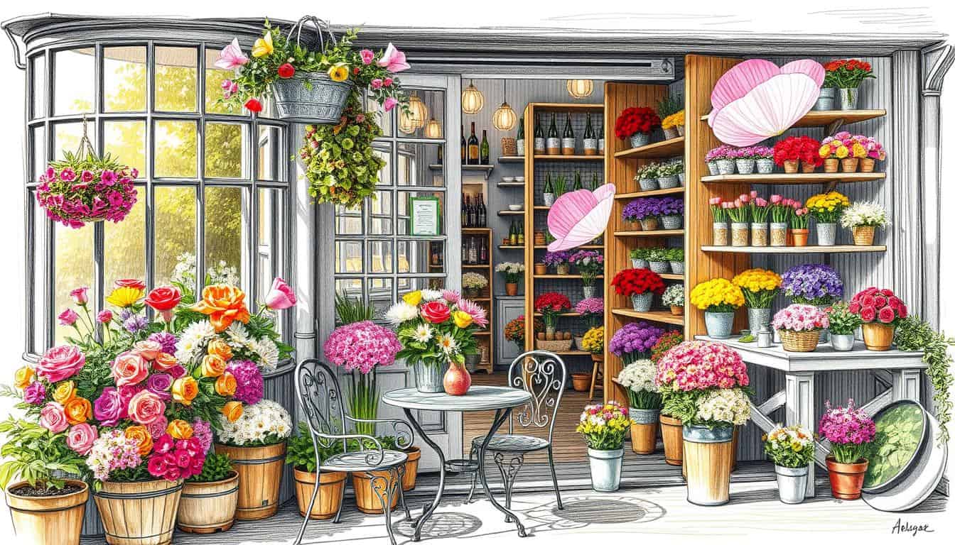 Blumenladen in der Nähe – Frische Blumensträuße sofort