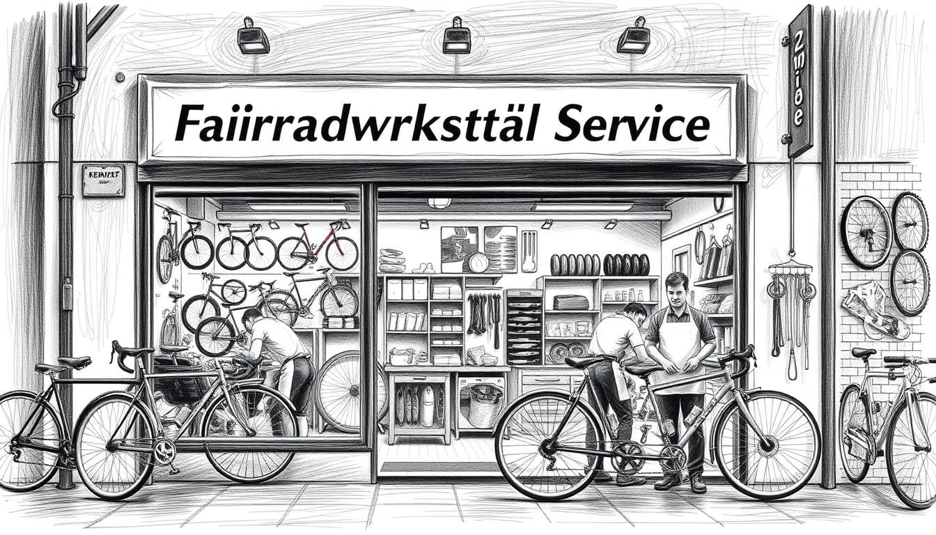 Fahrradwerkstatt in der Nähe
