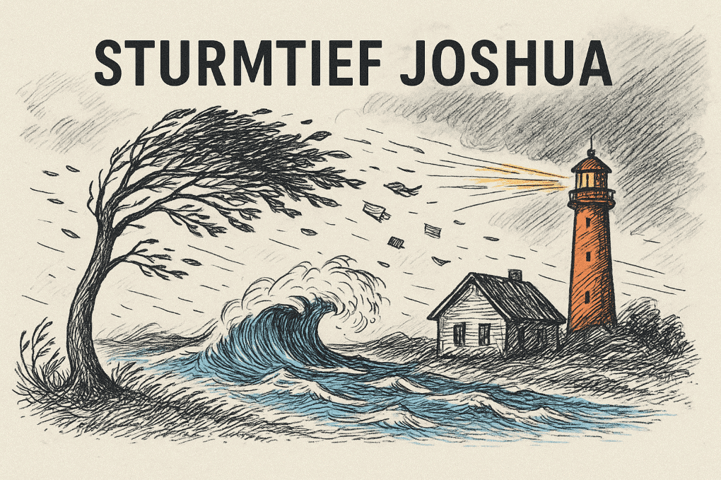 Sturmtief Joshua โ Herbststurm sorgt fรผr Orkanlage