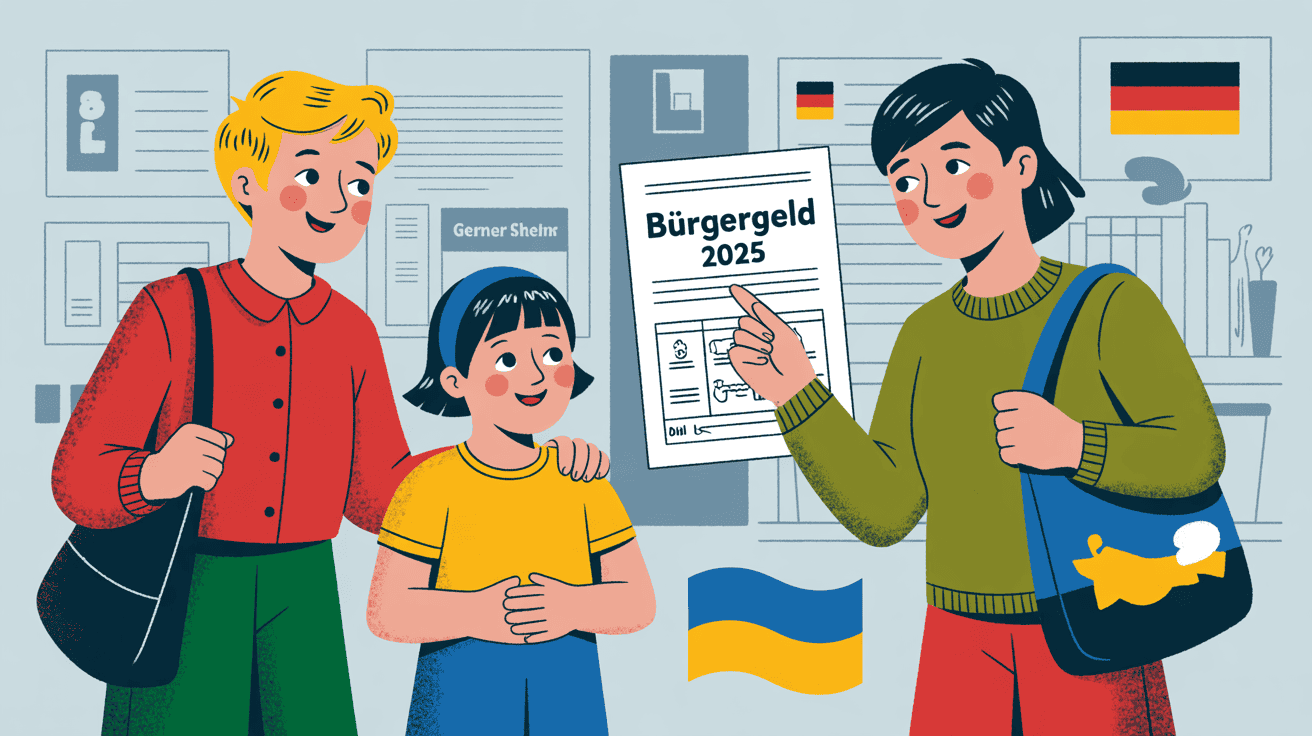 Bürgergeld 2025: Nur 83.640 Ukrainer betroffen
