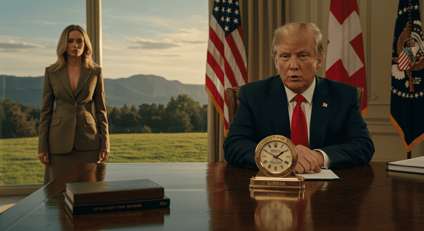 Geheimwaffe Rolex: Schweiz Zoll Deal mit Trump erklärt