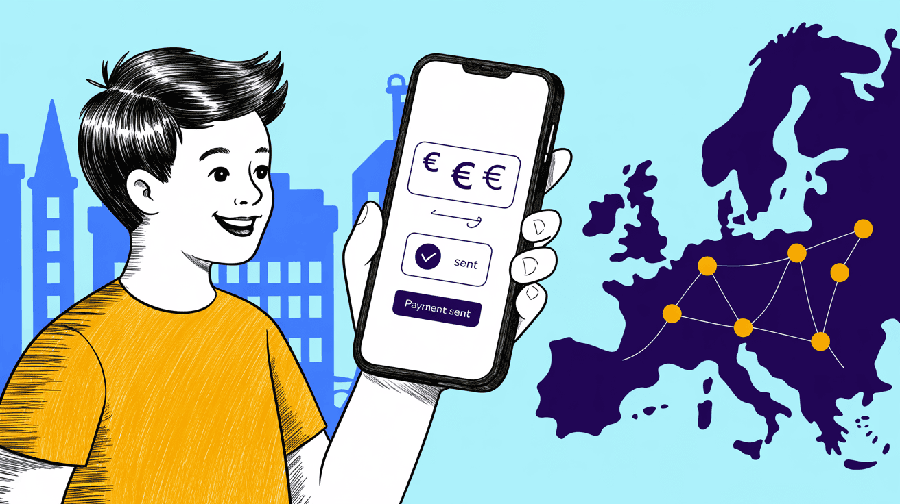 Wero Bezahldienst auf dem Smartphone – digitales Bezahlen in Europa