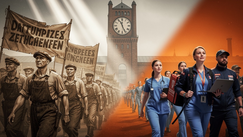 8-Stunden-Tag DGB startet Kampagne „Mit Macht für die 8"