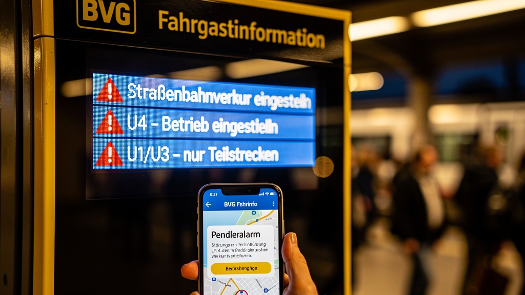 BVG Störungen Heute Wo finde ich aktuelle BVG Störungen?