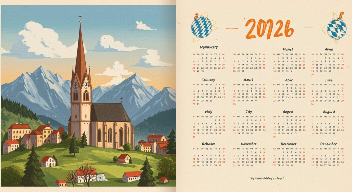 Feiertage Bayern 2026: Alle Termine & Brückentage-Tipps