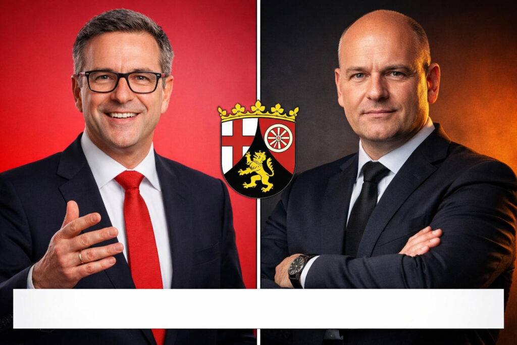 Die Spitzenkandidaten bei der Landtagswahl Rheinland-Pfalz 2026