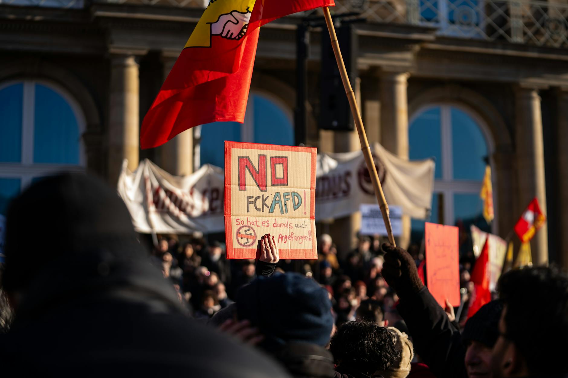 Illustration zu AFD Geheimtreffen