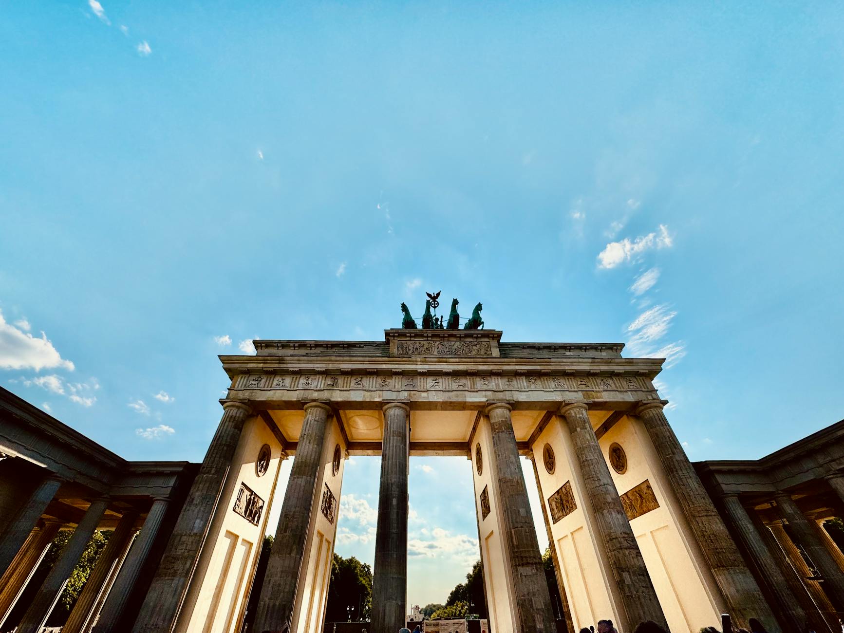 Detailansicht: Brandenburger Tor Iran