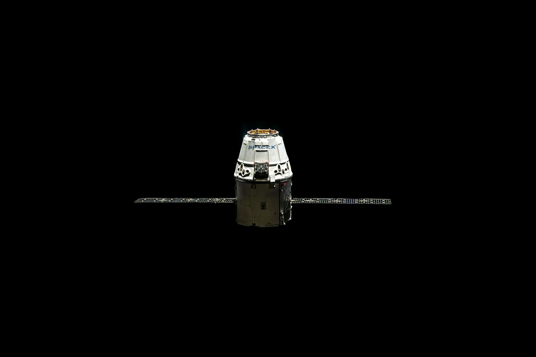 Detailansicht: Crew Dragon Iss