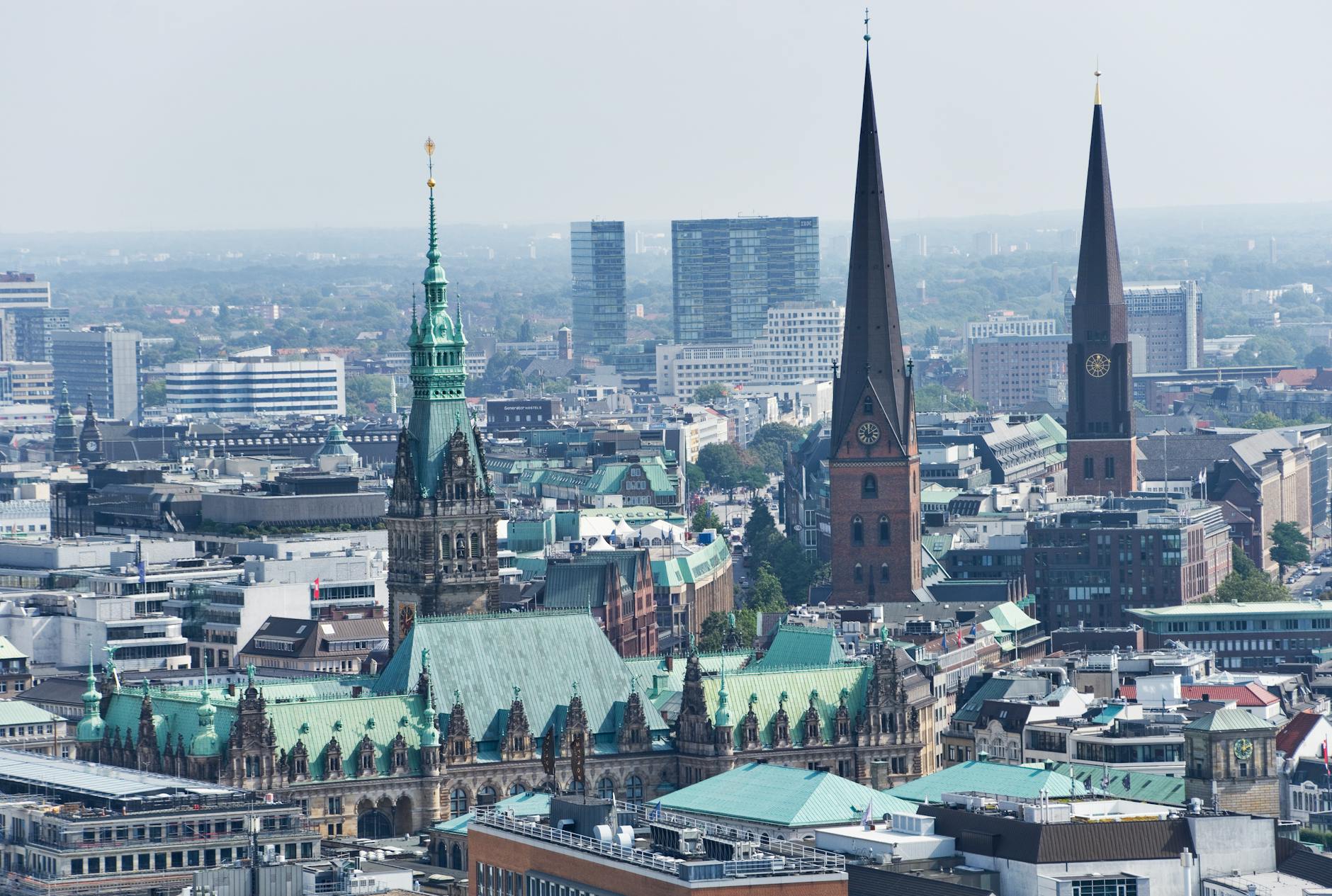 Illustration zu Hamburg Wetter