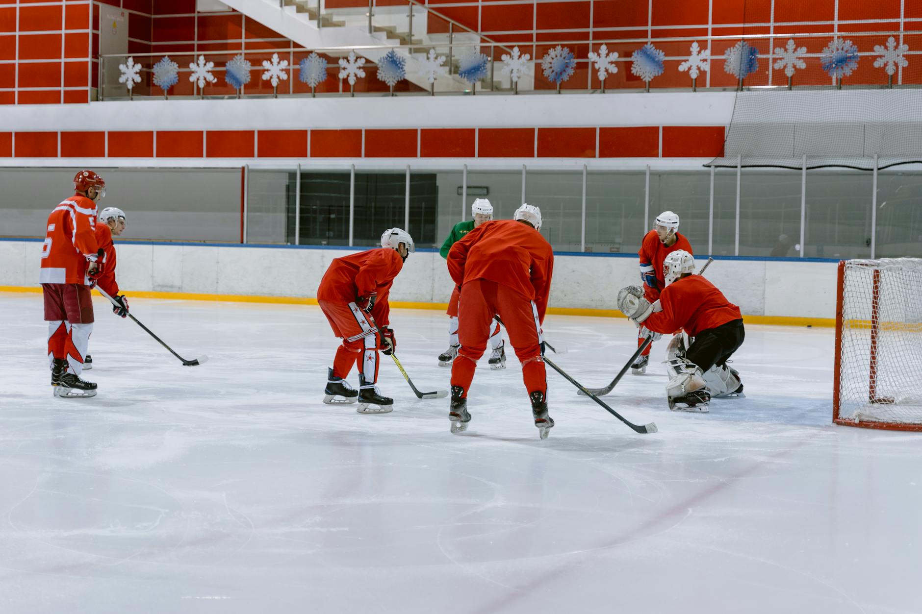 Hockey Su Ghiaccio Alle Olimpiadi Invernali 2026 Illustration zu Hockey Su Ghiaccio Alle Olimpiadi Invernali 2026
