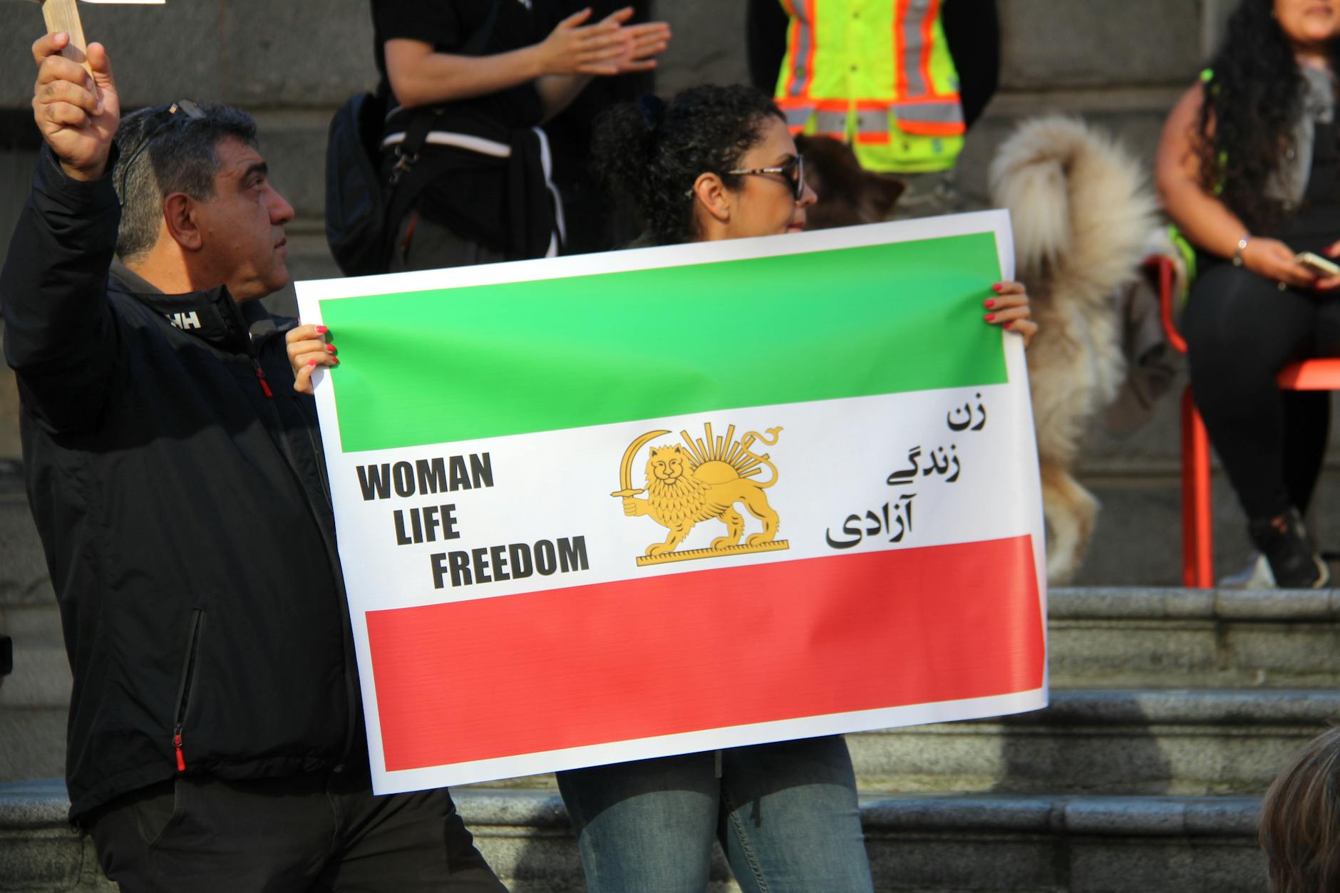 Illustration zu Iran Demonstration