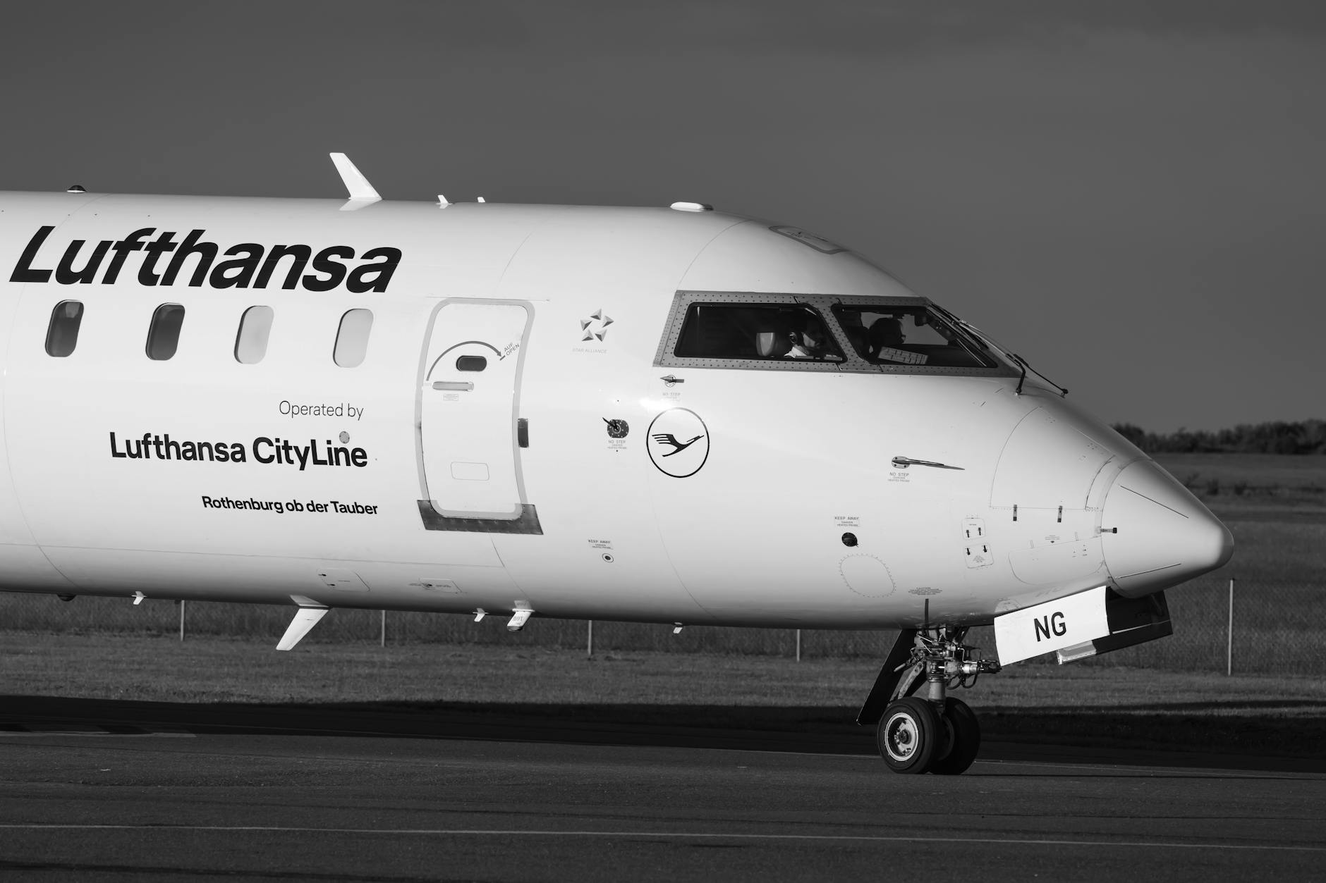 Lufthansa Streik Detailansicht: Lufthansa Streik