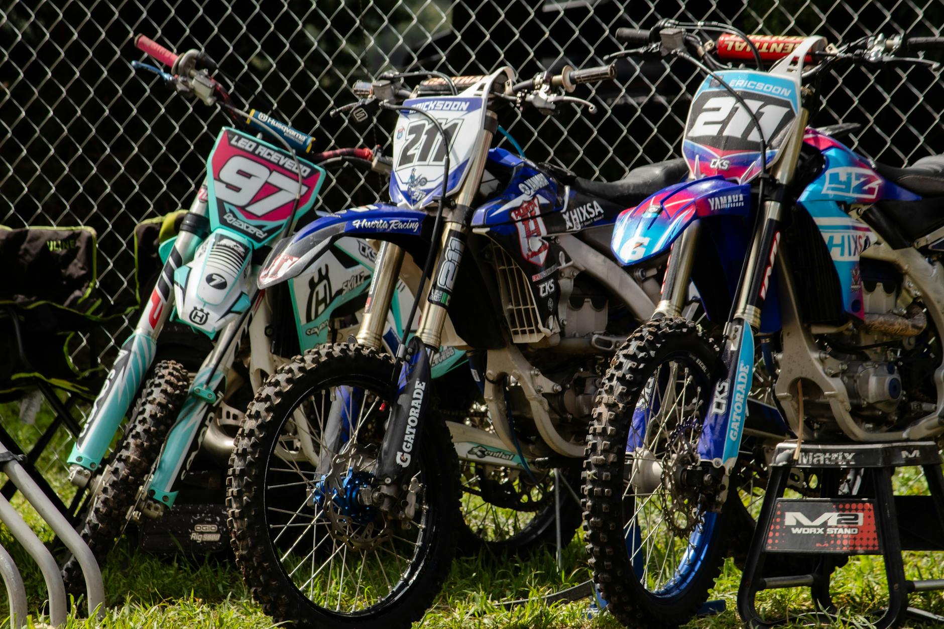 Motocross Reportage Illustration zu Motocross Reportage