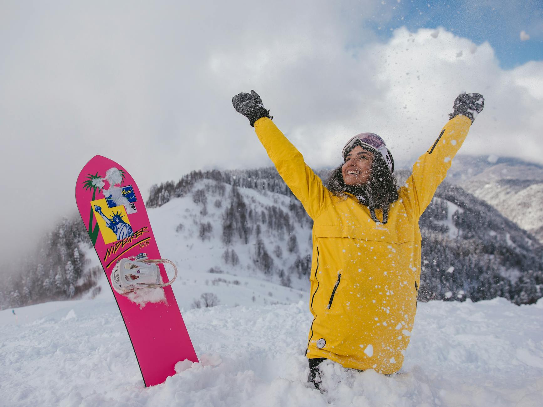 Illustration zu Snowboard Aux Jeux Olympiques Dhiver 2026