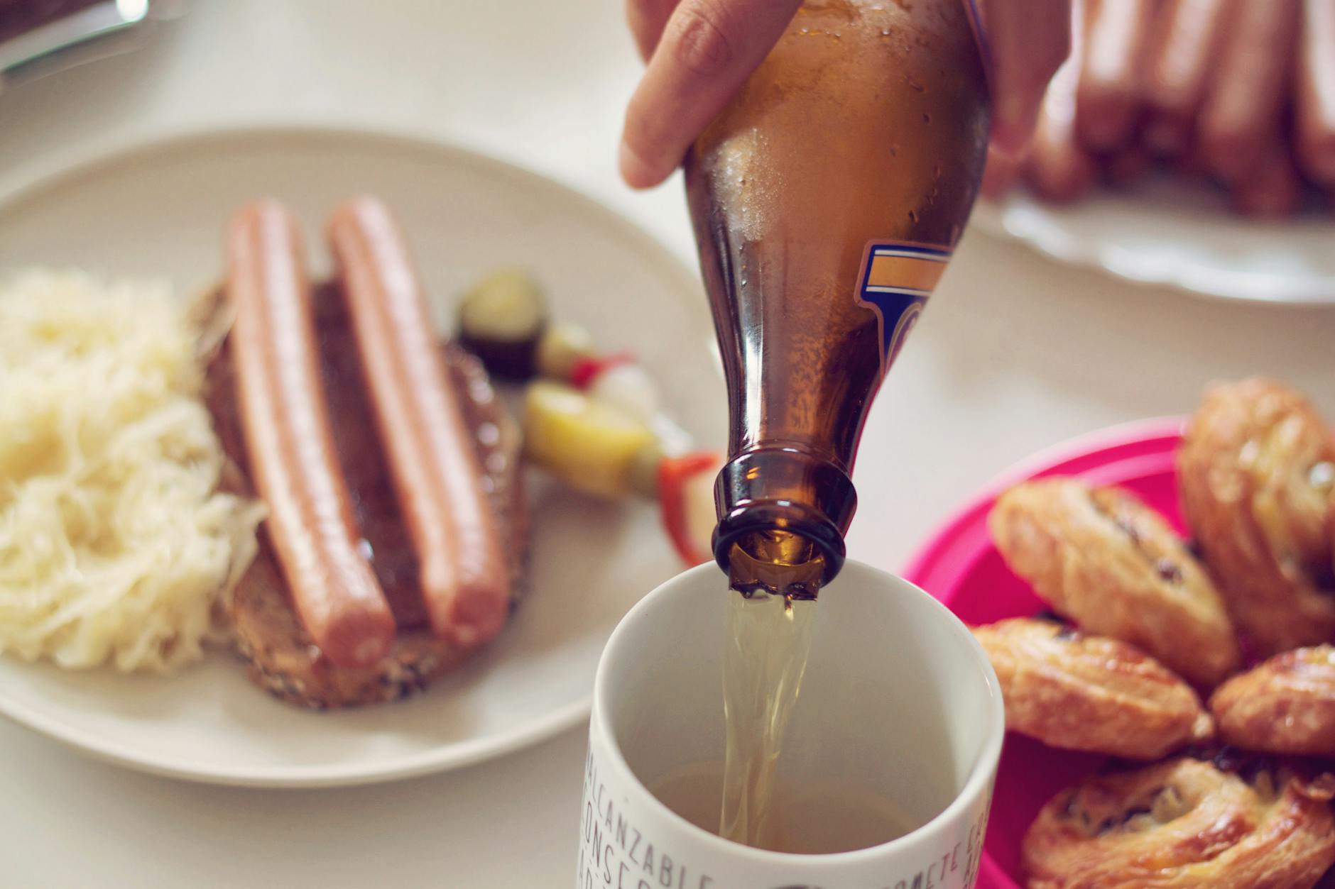 Wurst Valentinstag Illustration zu Wurst Valentinstag