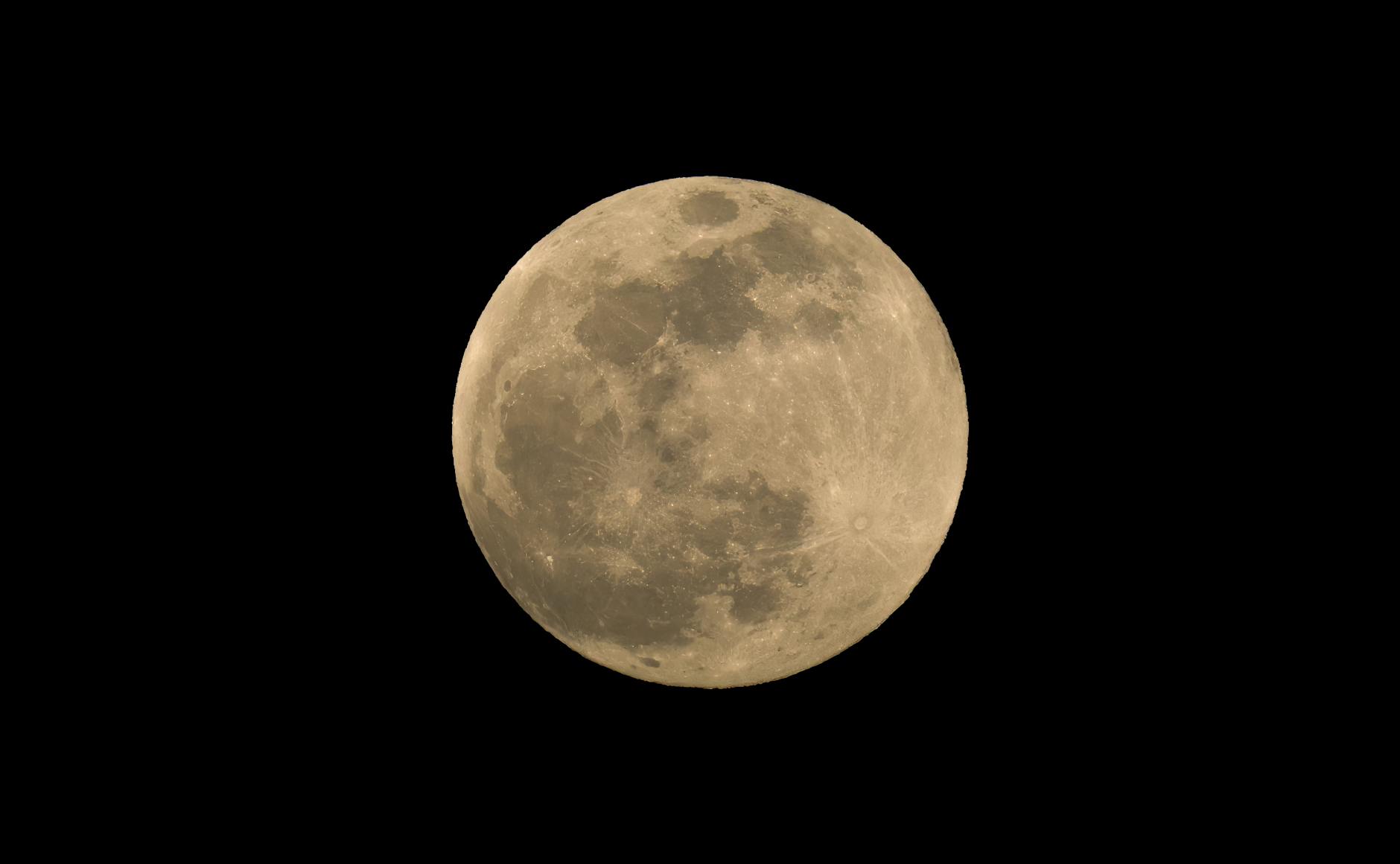 Detailansicht: April Vollmond