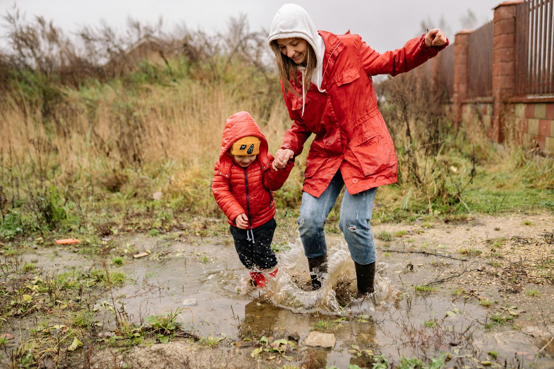 Matschhose Kinder Detailansicht: Matschhose Kinder