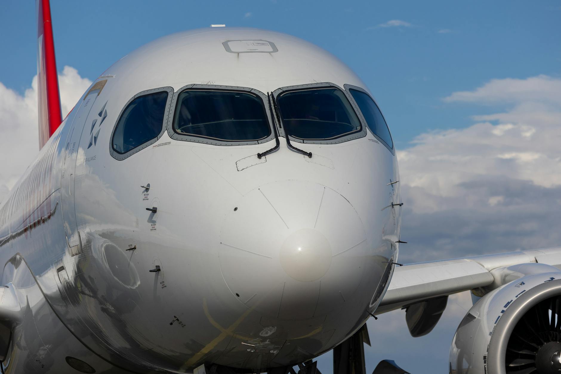 Airbus A220 Detailansicht: Airbus A220