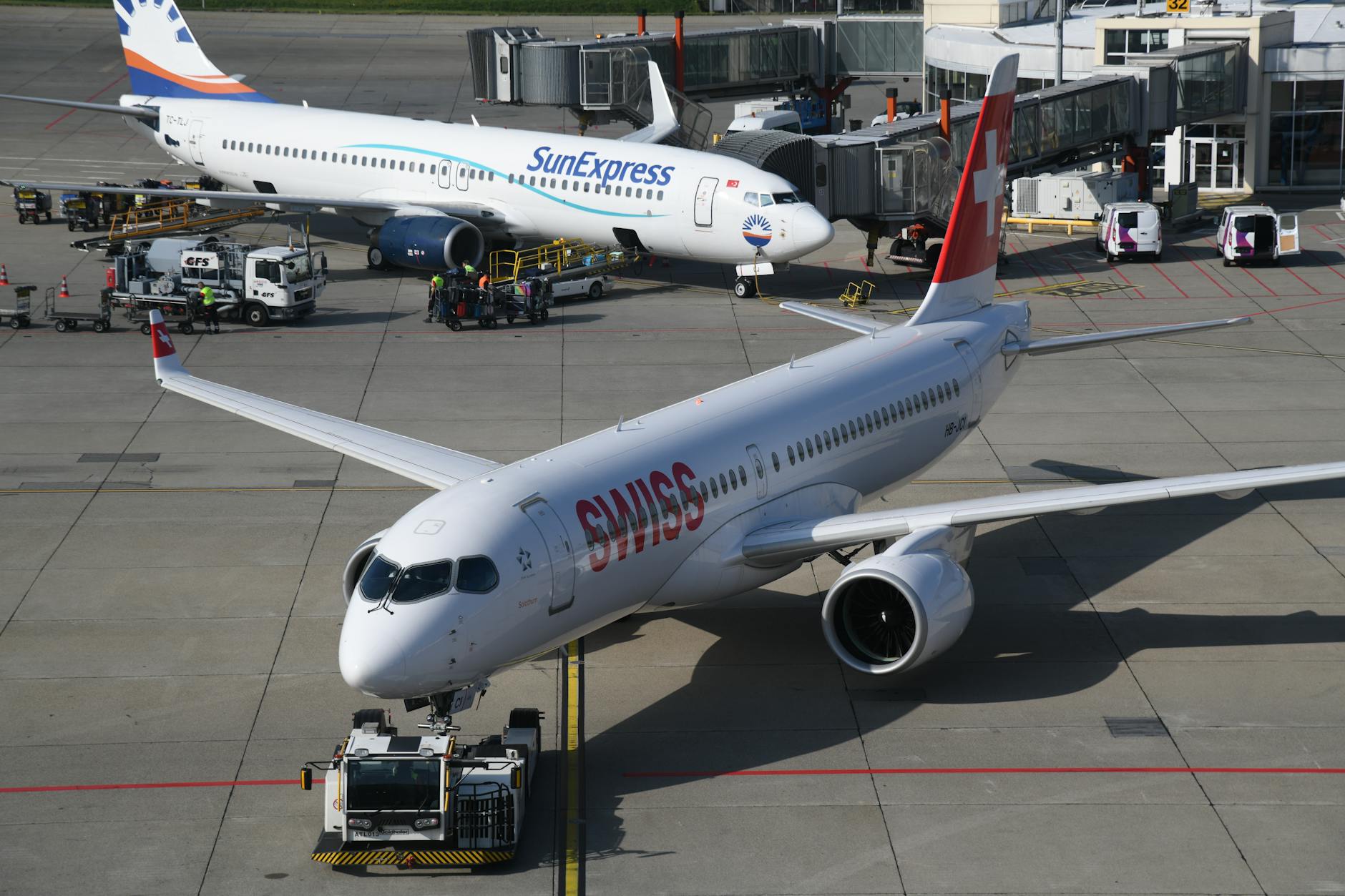 Airbus A220 Detailansicht: Airbus A220