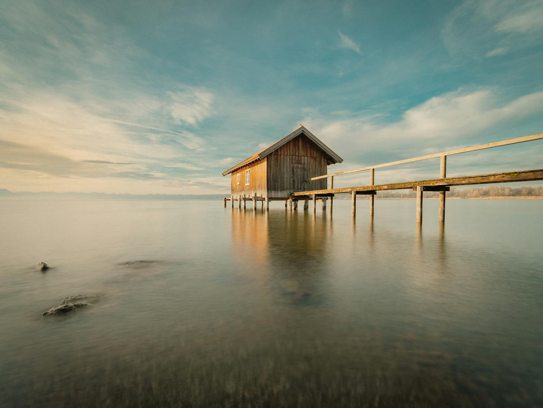 Ammersee Detailansicht: Ammersee
