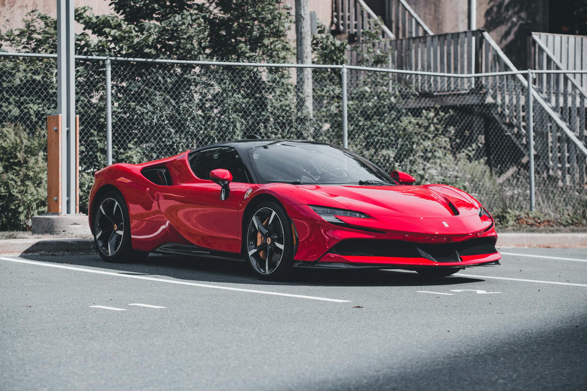 Symbolbild zum Thema Elektro Ferrari